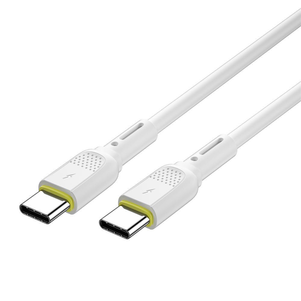 Kabl za podatke i punjenje USB-C - USB-C WiWu Wi-C034, 60W, 1.2m, Beli