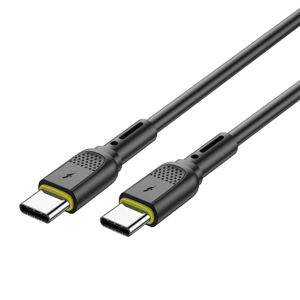Kabl za podatke i punjenje USB-C - USB-C WiWu Wi-C034, 60W, 1.2m, Crni