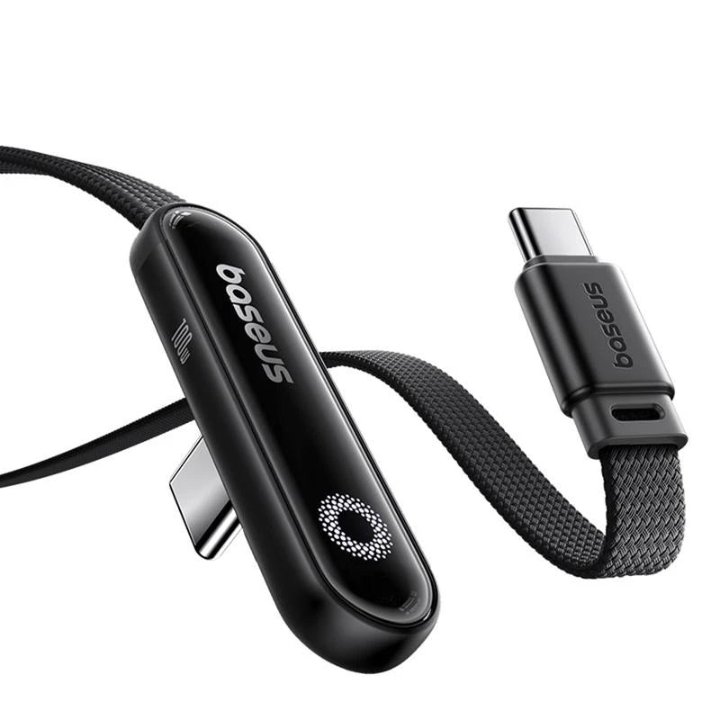 Kabl za prenos podataka i punjenje USB-C - USB-C Baseus MVP 3, 100W, 1m, Crni P10382500121-00