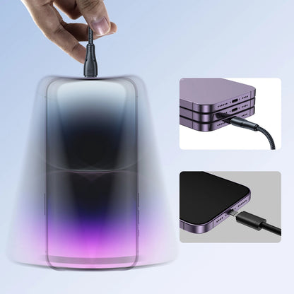Kabl za prenos podataka i punjenje USB-C - Lightning Joyroom S-A11, 20W, 0.25m, Crni