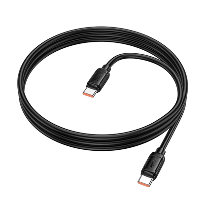 Kabl za podatke i punjenje USB-C - USB-C HOCO X115, 240W, 1m, Crni