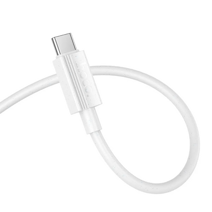 Kabl za podatke i punjenje USB-A - USB-C HOCO X107, 18W, 1m, Beli