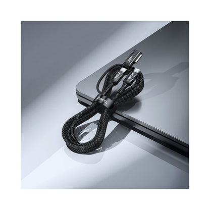 Kabl za punjenje HOCO U142, USB-C - USB-C / MagSafe 3, 240W, 1.8m, Crni