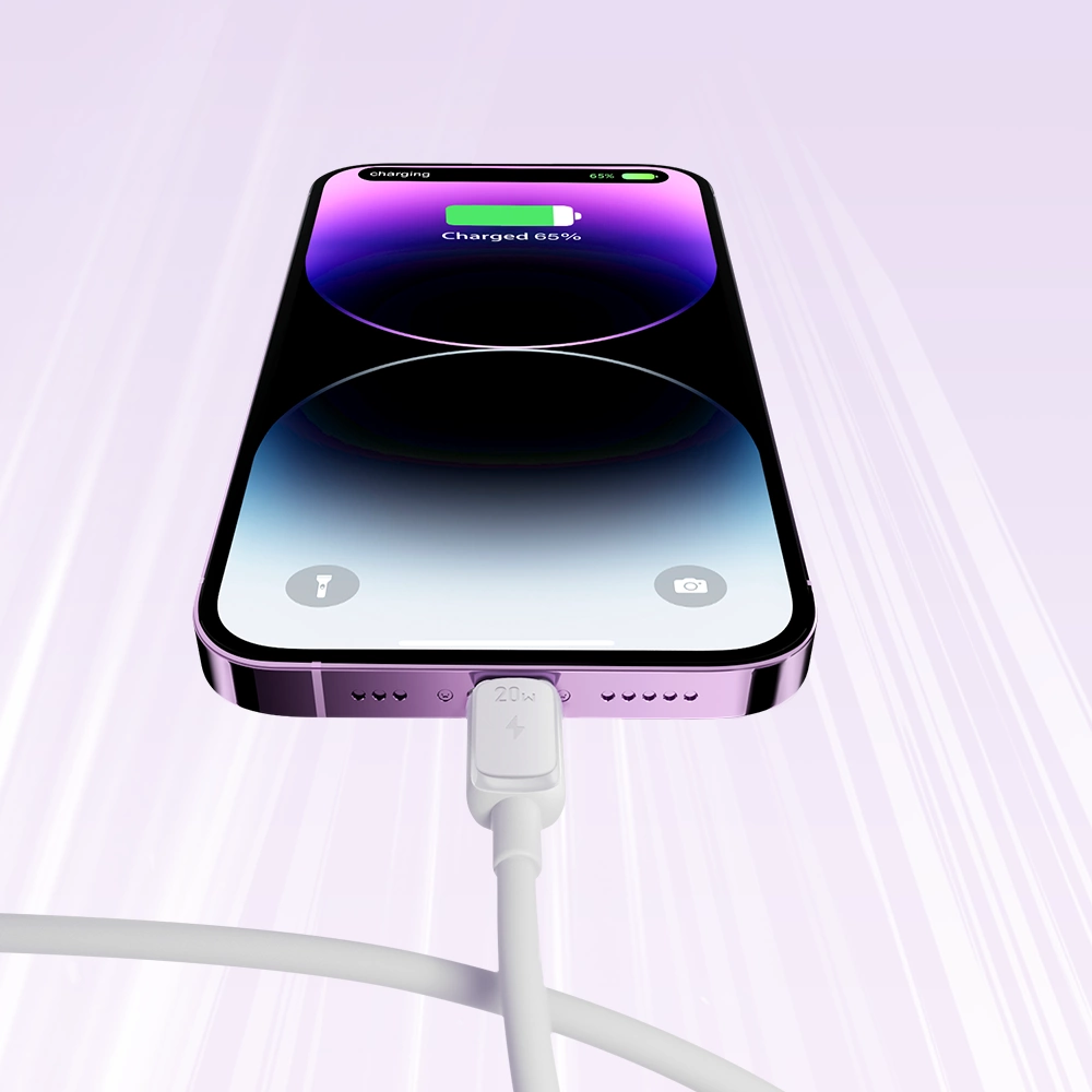 Kabl za podatke i punjenje USB-C - Lightning Joyroom S-A14, 30W, 1.2m, Bela
