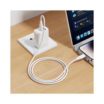 Kabl za podatke i punjenje USB-C - Lightning HOCO X124, 27W, 1m, Beli