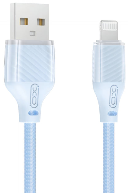 Kabl za podatke i punjenje USB-A - Lightning XO Design NB291, 18W, 1m, Plavi