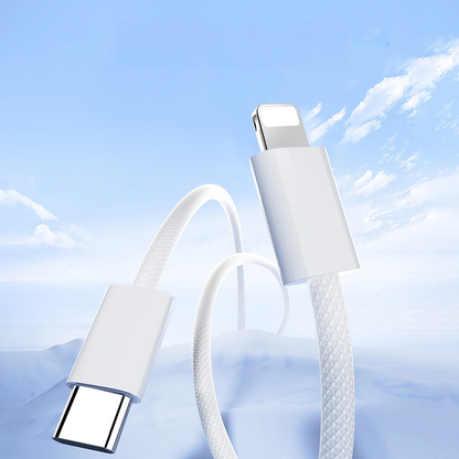 Kabl za prenos podataka i punjenje USB-C - Lightning Joyroom S-A45, 30W, 1m, Bel