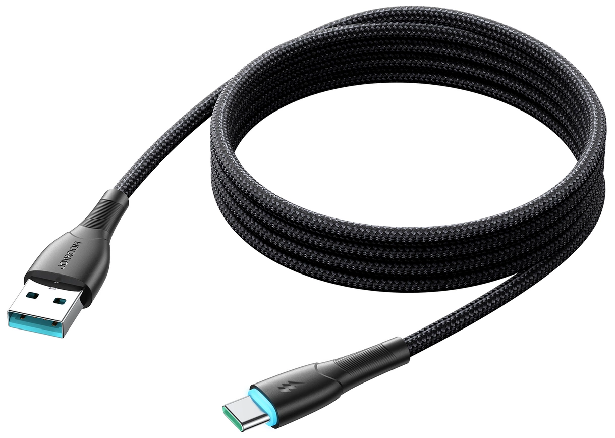Kabl za prenos podataka i punjenje USB-A - USB-C Joyroom S-A32, 18W, 1m, Crni