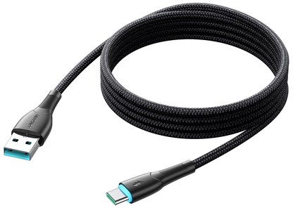 Kabl za prenos podataka i punjenje USB-A - USB-C Joyroom S-A32, 18W, 1m, Crni