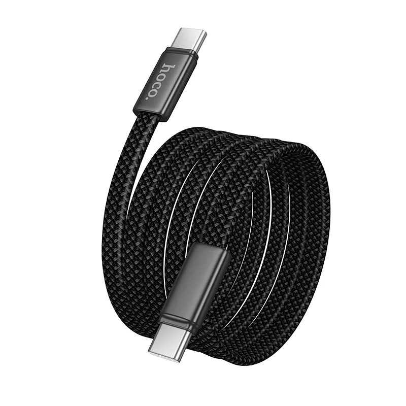 Kabl za podatke i punjenje USB-C - USB-C HOCO X125, 60W, 1m, Crni