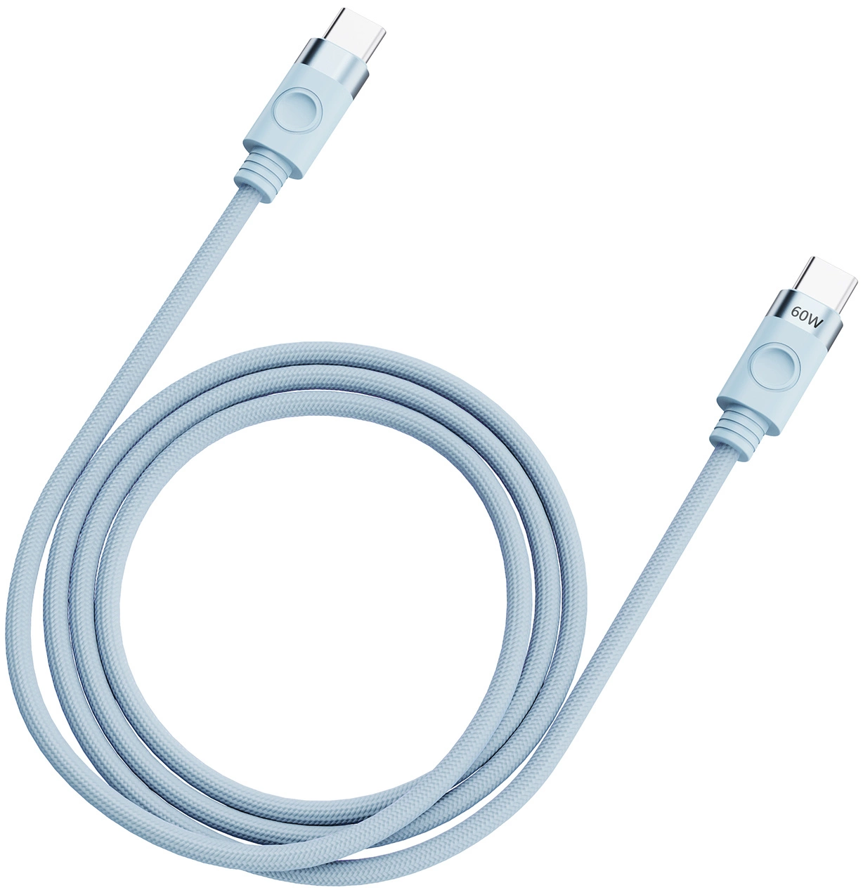 Kabl za prenos podataka i punjenje USB-C - USB-C Orico CDX, 60W, 1m, Plavi