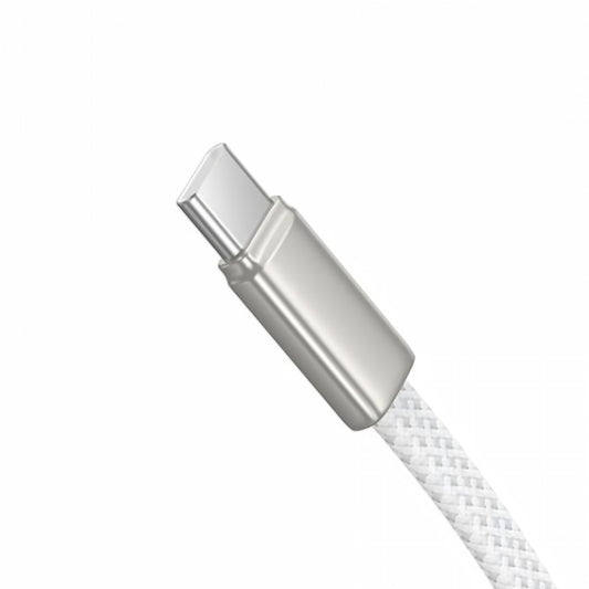 Kabl za podatke i punjenje USB-C - USB-C HOCO X125, 60W, 1m, Beli