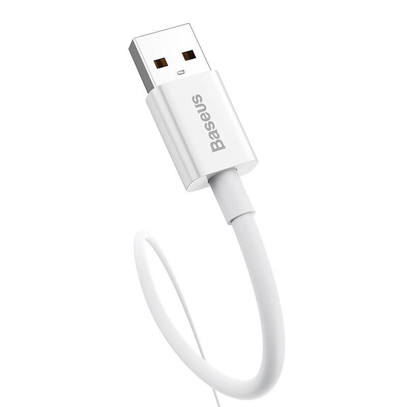 Kabl za podatke i punjenje USB-A - USB-C Baseus Superior Series, 100W, 1m, Beli P10320102214-01