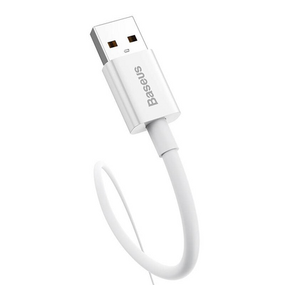 Kabl za podatke i punjenje USB-A - USB-C Baseus Superior Series, 100W, 1m, Beli P10320102214-01