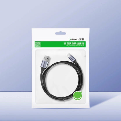 Kabl za prenos podataka i punjenje USB-A - USB-C UGREEN US288, 18W, 1.5m, Crni