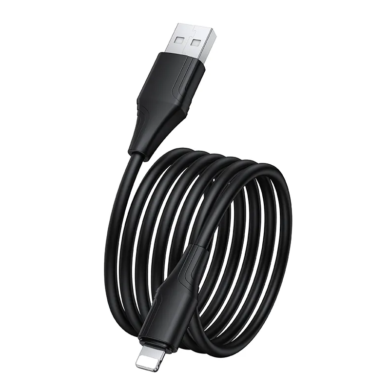 USB-A - Lightning HOCO X124 kabl za prenos podataka i punjenje, 18W, 1m, Crna