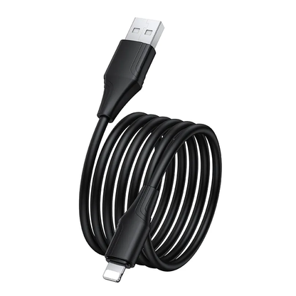 USB-A - Lightning HOCO X124 kabl za prenos podataka i punjenje, 18W, 1m, Crna
