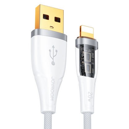 USB-A - Lightning kabl za prenos podataka i punjenje Joyroom S-UL012A3, 18W, 1.2m, Bela