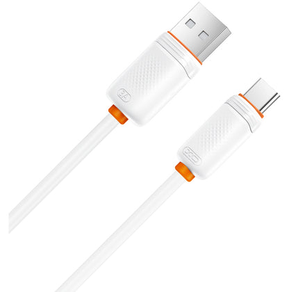 Kabl za prenos podataka i punjenje USB-A - USB-C XO Design NB302, 18W, 1m, Bela