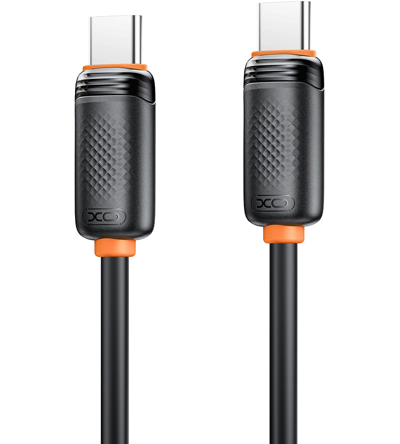 USB-C - USB-C kabl za prenos podataka i punjenje XO Design NB-Q302B, 60W, 1m, Crna