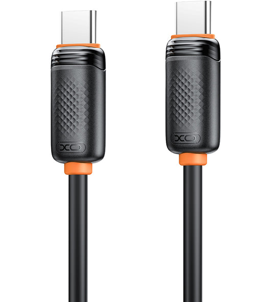 USB-C - USB-C kabl za prenos podataka i punjenje XO Design NB-Q302B, 60W, 1m, Crna