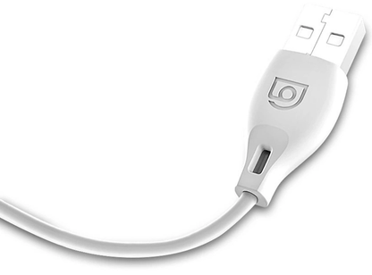 Kabl za prenos podataka i punjenje USB-A - microUSB Dudao L4M, 18W, 1m, Bela