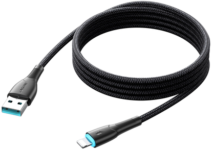 USB-A kabl za prenos podataka i punjenje – Lightning Joyroom SA32-AL3, 18 W, 1 m, crni