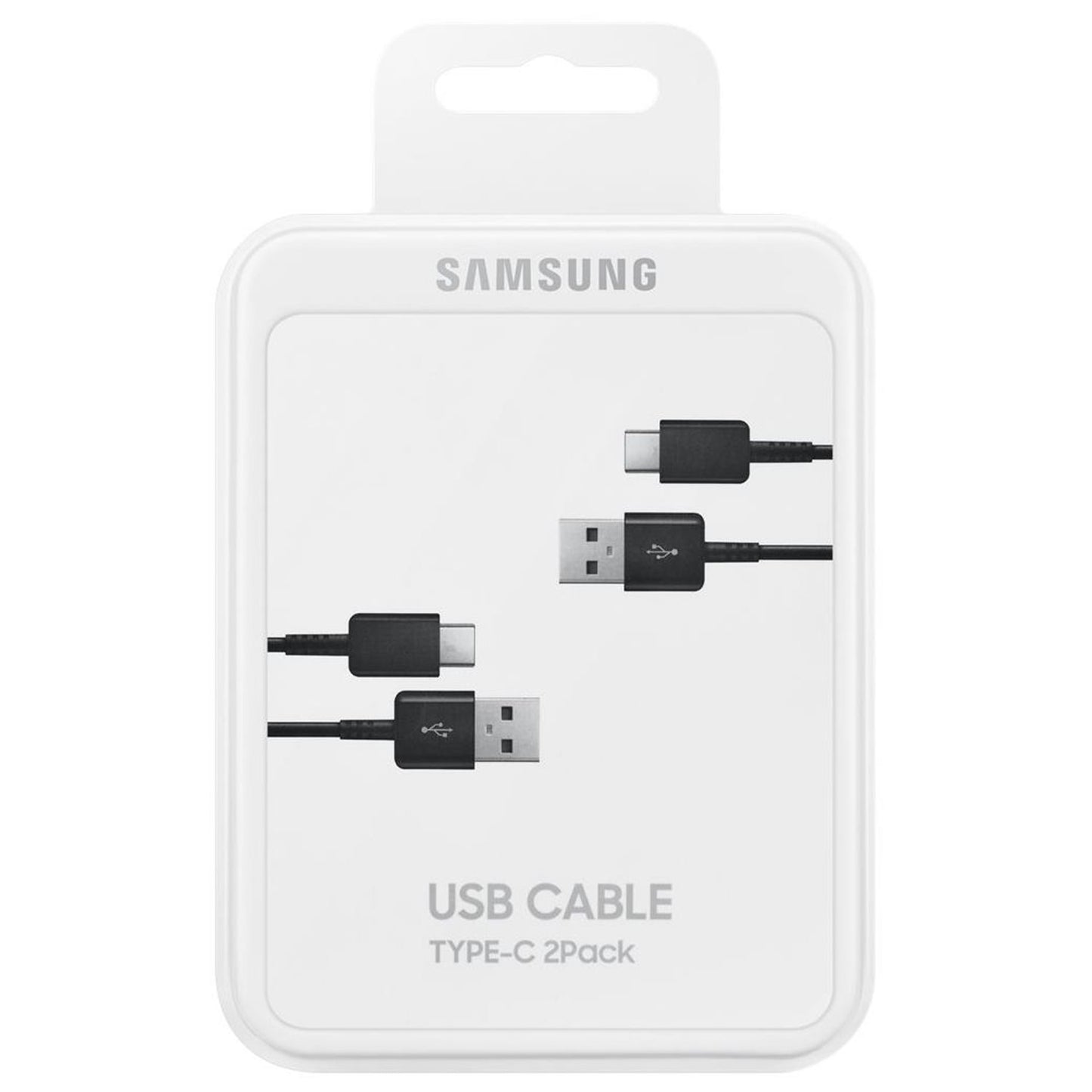 USB-A - USB-C Samsung kabel za prijenos podataka i punjenje 2-Pack, 25W, 1.5m, Crni EP-DG930MBEGWW