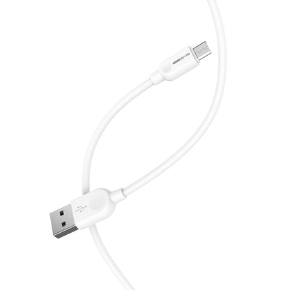 Kabel za Prijenos Podataka i Punjenje USB-A - microUSB BLUE Power BM2BX14 LinkJet, 18W, 2m, Bijeli