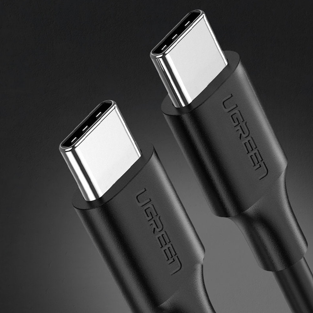 Kabl za Prenos Podataka i Punjenje USB-C - USB-C UGREEN US286, 60W, 1.5m, Crni