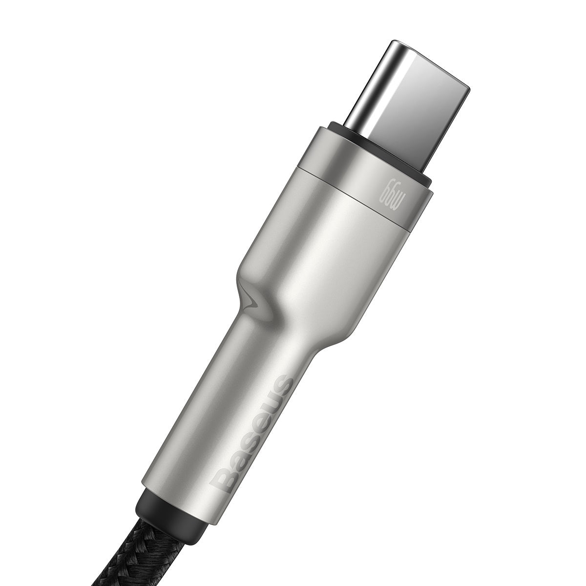 Kabel za Prijenos Podataka i Punjenje USB-A - USB-C Baseus Cafule Metal Series, 66W, 1m, Crni CAKF000101