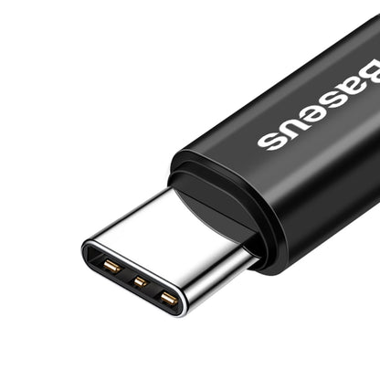 Kabel za Prijenos Podataka i Punjenje USB-A - USB-C Baseus Fish Eye Spring, 18W, 1m, Crni CATSR-01