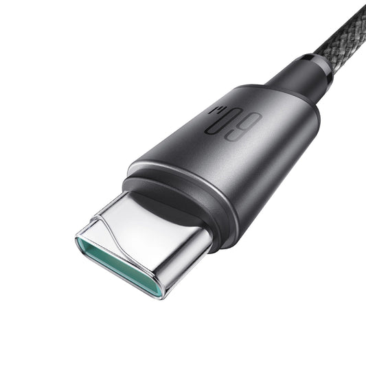 Kabl za podatke i punjenje USB-C - USB-C Joyroom S-A50, 60W, 1.2m, Sivi
