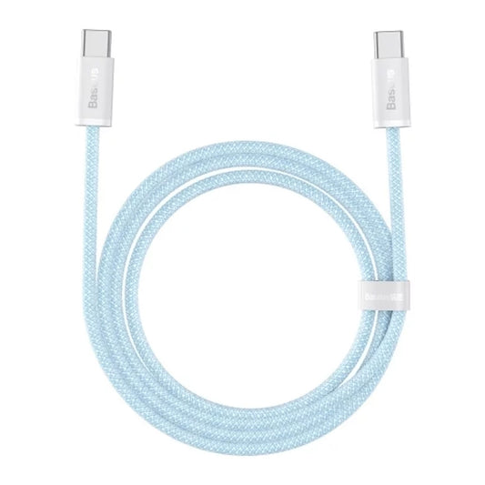 Kabl za prenos podataka i punjenje USB-C - USB-C Baseus Dynamic Series, 100W, 1m, Plavi CALD000203