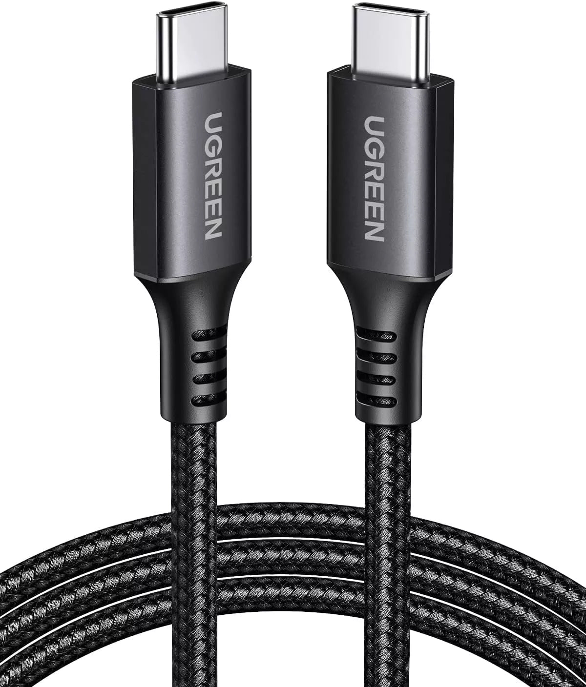 Kabl za Prenos Podataka i Punjenje USB-C - USB-C UGREEN US567, 60W, 2m, Sivi