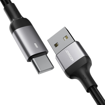 Kabl za prenos podataka i punjenje USB-A - USB-C Joyroom A10, 18W, 1.2m, Crni