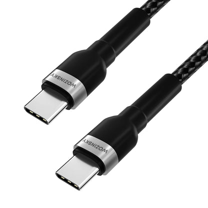 Kabl za prenos podataka i punjenje USB-C - USB-C WZK WNBCC2, 65W, 2m, Crni