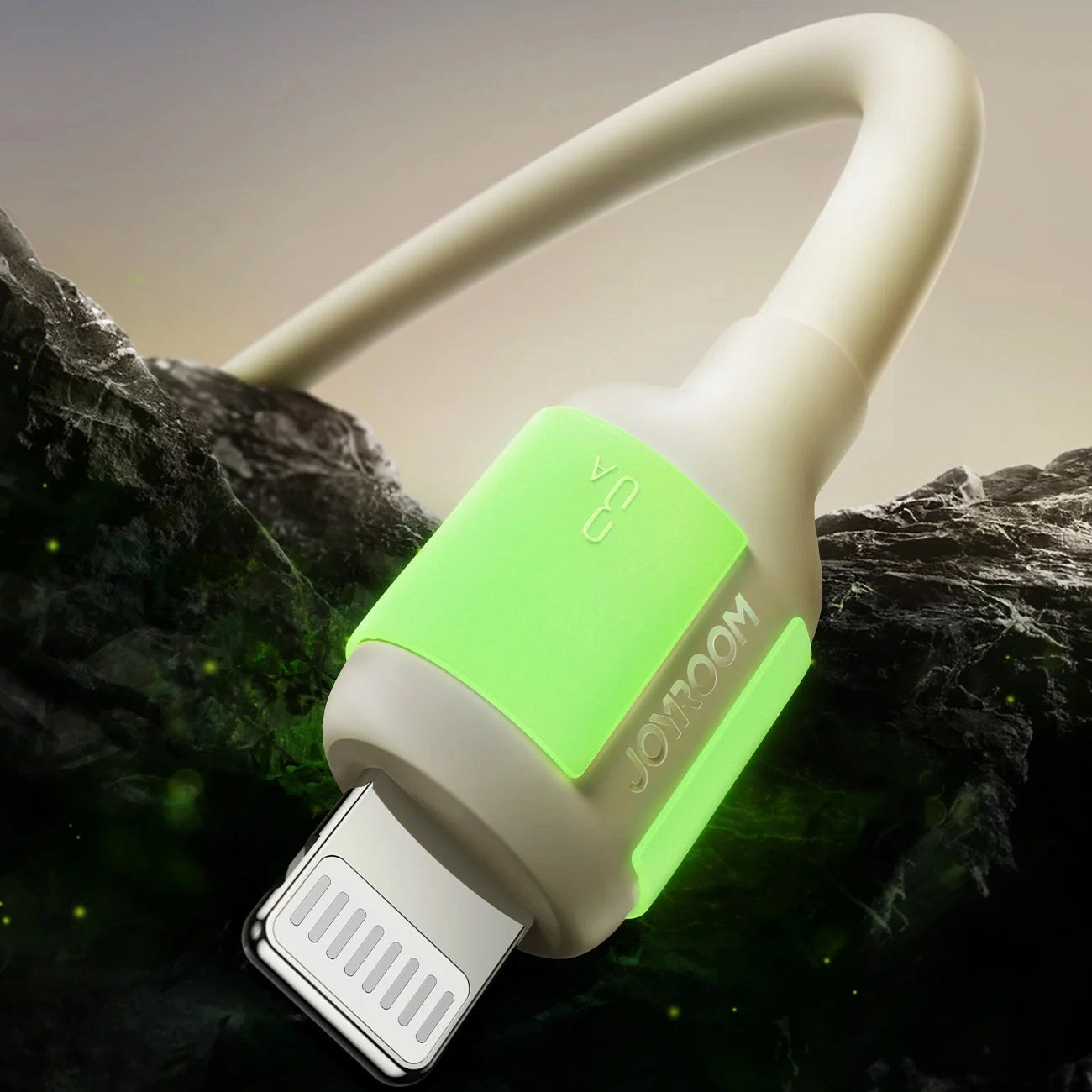 Kabl za prenos podataka i punjenje USB-A - Lightning Joyroom S-A53, 18W, 1.2m, Bež