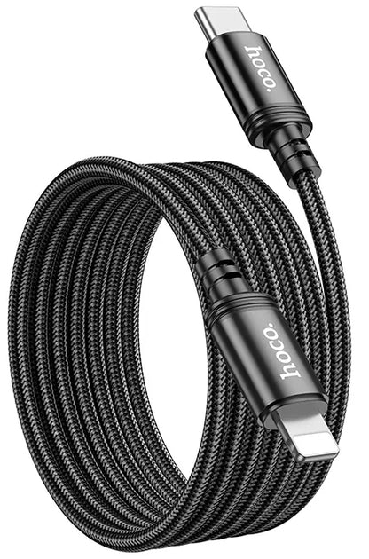 Kabl za podatke i punjenje USB-C - Lightning HOCO X89, 27W, 2m, Crni