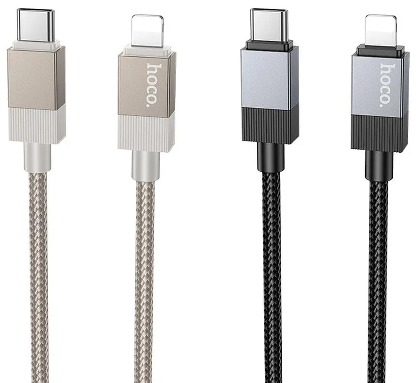 Kabl za podatke i punjenje USB-C - Lightning HOCO X110, 27W, 1m, Crni