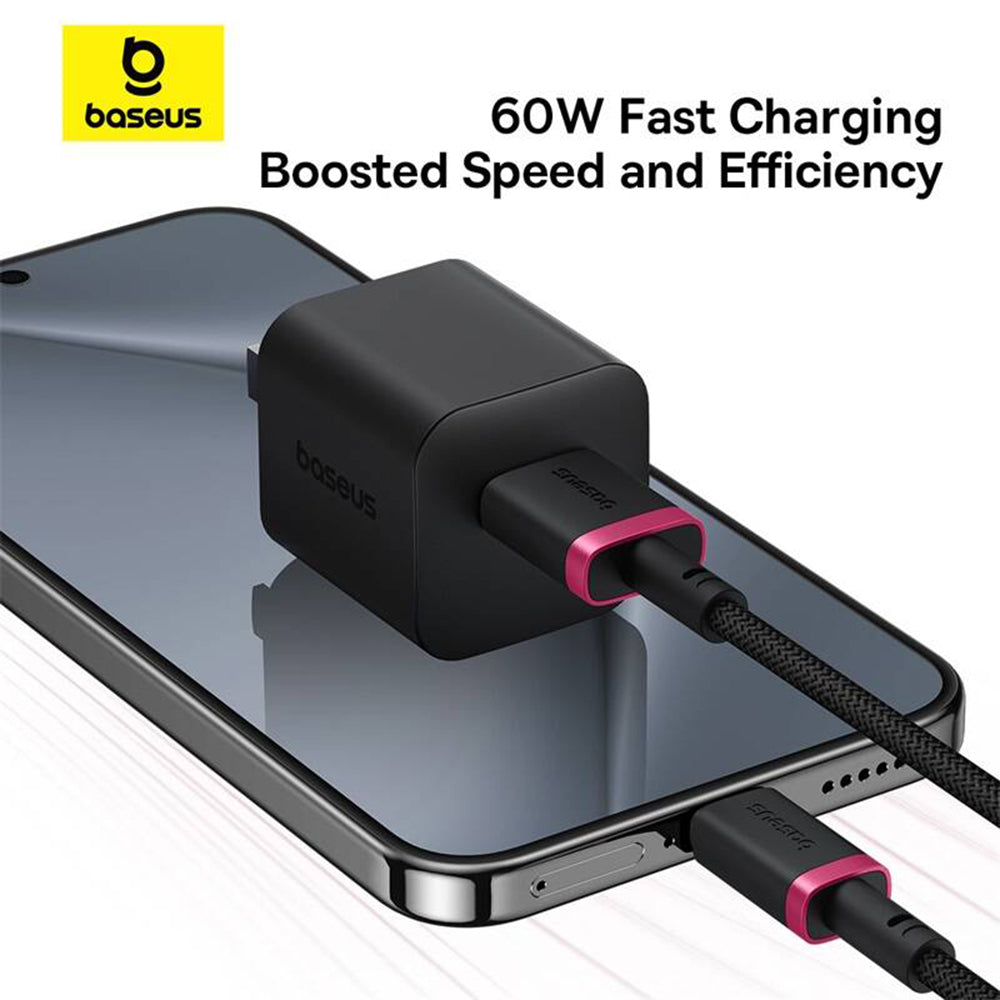 Kabl za podatke i punjenje USB-A - USB-C Baseus Dura Series, 60W, 2m, Crveni P10377802U01-03
