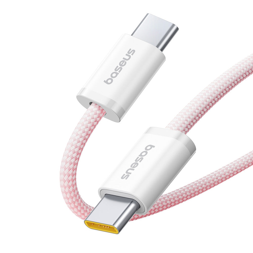 Kabl za prenos podataka i punjenje USB-C - USB-C Baseus Dynamic 4 Series, 100W, 1m, Roze P10381400411-00
