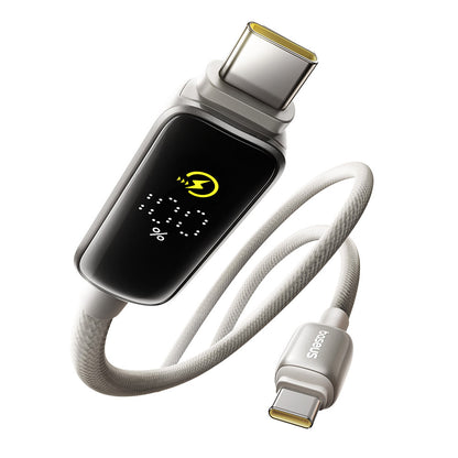 Kabl za prenos podataka i punjenje USB-C - USB-C Baseus Vipow Display, 100W, 2m, Sivi P10381802851-01