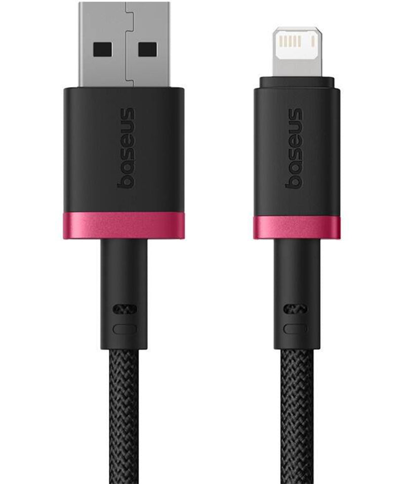 Kabl za prenos podataka i punjenje USB-A - Lightning Baseus Dura Series, 18W, 1m, Crveni P10377801U01-01