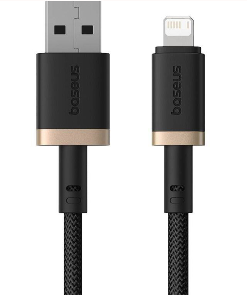 Kabl za podatke i punjenje USB-A - Lightning Baseus Dura Series, 18W, 1m, Zlatni P10377801U01-00