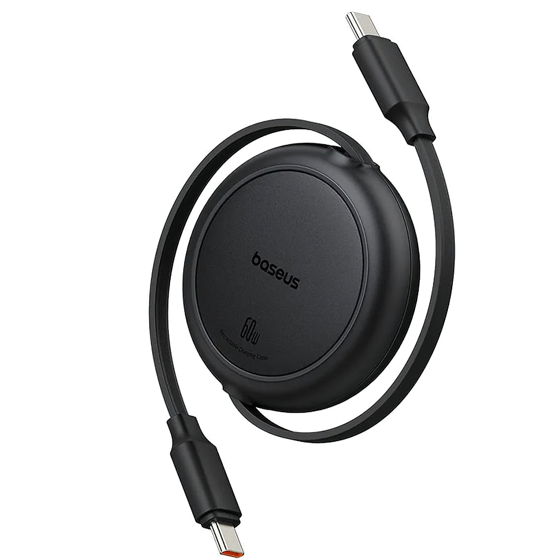 Kabl za podatke i punjenje USB-C - USB-C Baseus Free2Pull Mini Retractable, 60W, 1m, Crni P10364500111-01