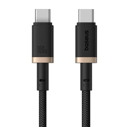 Kabl za podatke i punjenje USB-C - USB-C Baseus Dura Series, 100W, 2m, Zlatni P10377803U01-03