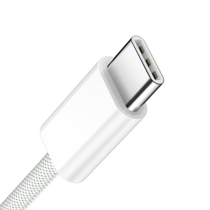Kabl za podatke i punjenje USB-C - USB-C BWOO BO-X284, 60W, 2m, Beli