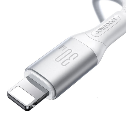 Kabl za podatke i punjenje USB-C - Lightning Joyroom S-A28 Flash, 30W, 1m, Bel