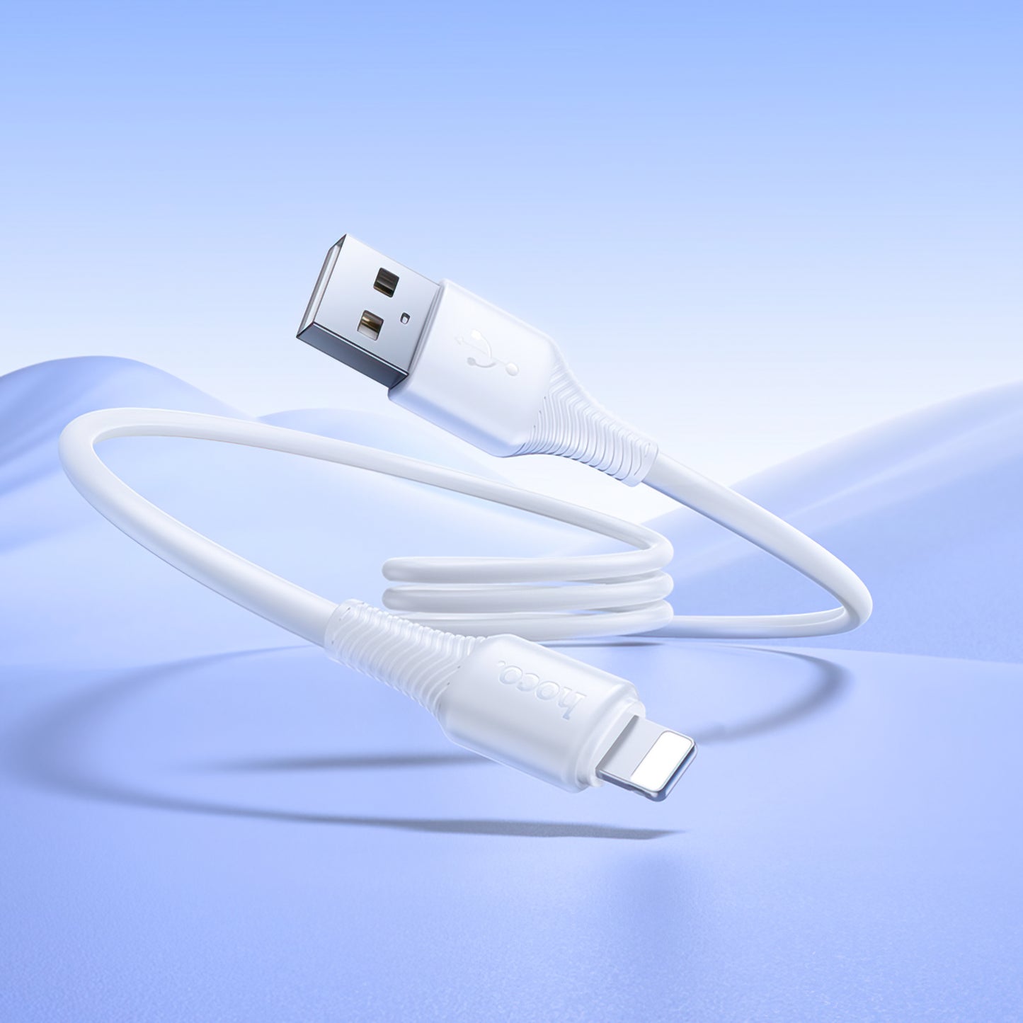 Kabl za Podatke i Punjenje USB-A - Lightning HOCO X120, 18W, 1m, Bel